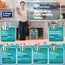 NU Aqua Platinum Series 6 Stage Alkaline 100GPD RO System with Booster Pump