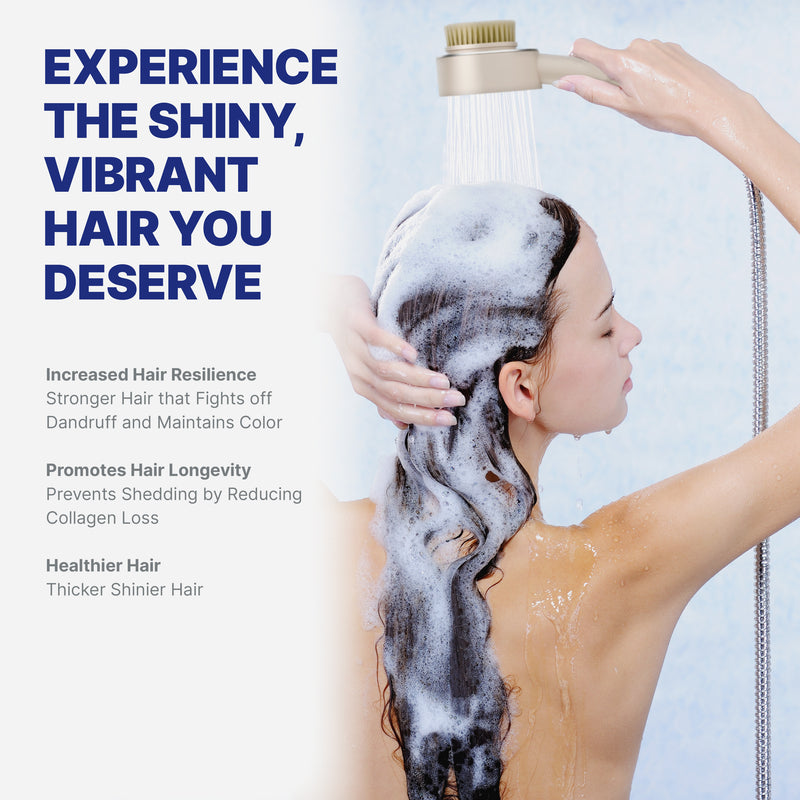 Shower Filter NU Aqua HSH Skin Infograph