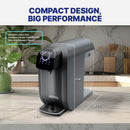 Countertop Reverse Osmosis System NU Aqua CTRO AMB Dimensions Infograph
