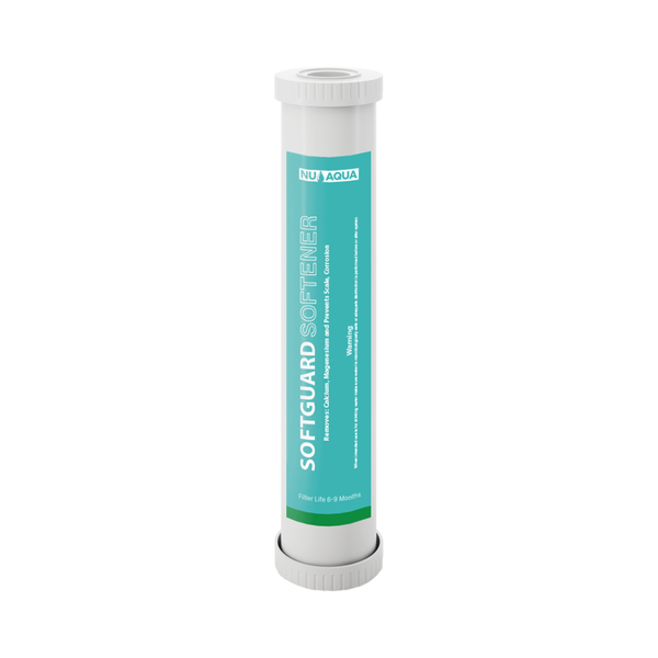 NU Aqua 4.5" x 20" Whole House SoftGuard Water Softener Filter