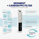 NU Aqua 8-Stage Countertop Reverse Osmosis Water Filter System With UV Treatment