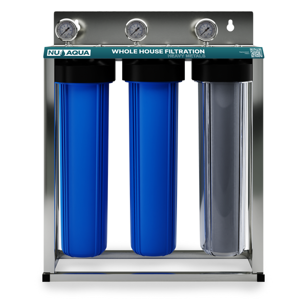 NU Aqua Heavy Metal Whole House Water Filtration System