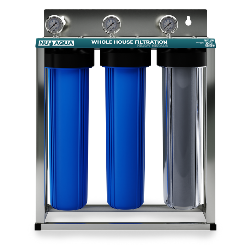 NU Aqua Heavy Metal Whole House Water Filtration System