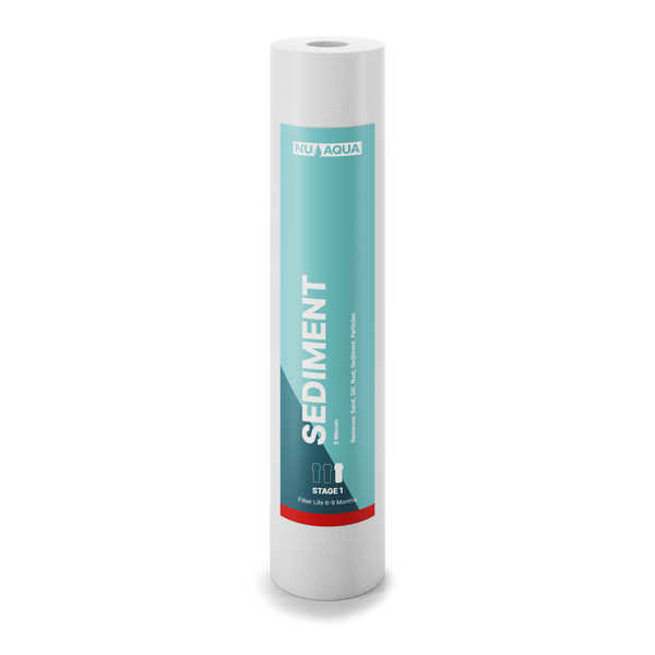 Whole House System NU Aqua Replacement Sediment Filter Front 