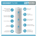 Reverse Osmosis Replacement Water Filters NU Aqua Platinum Series 1 Micron Sediment Filter - benefits