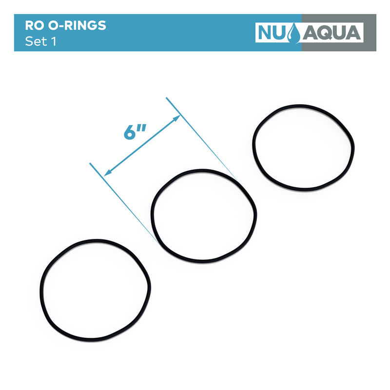 NU Aqua Water Filter System O-Ring Set