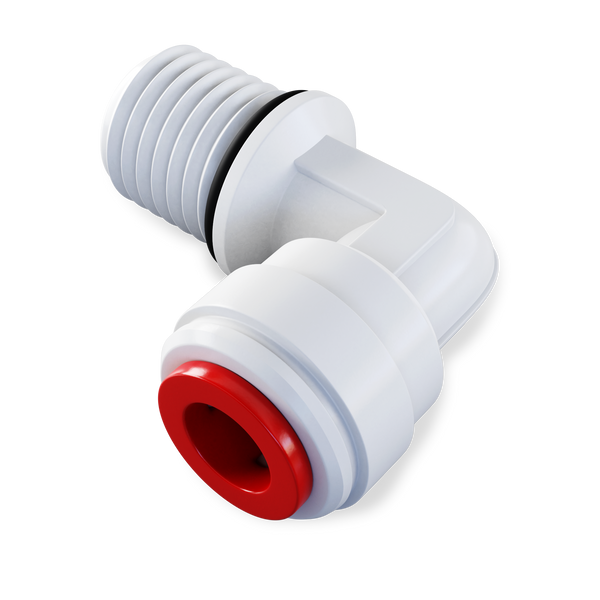 NU Aqua Male Elbow 1/4" x NPTF 1/4"