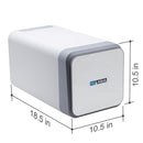 NU Aqua Efficiency Series Tankless 800GPD Reverse Osmosis System 2:1 Pure To Waste