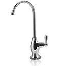 NU Aqua Brushed Chrome Classic Reverse Osmosis Faucet - close up