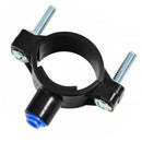 Reverse Osmosis Water Filter Fittings 1/4" Quick Connect Drain Saddle - top view close up